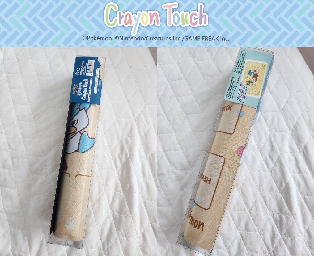 PTCG Pokemon Card Game Rubber Playmat Crayon Touch fast ship